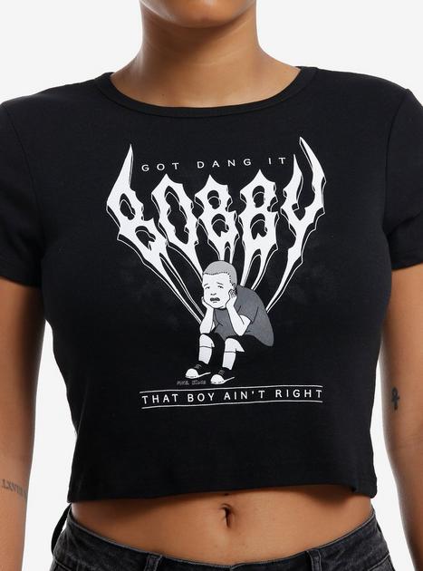King Of The Hill Bobby Metal Font Girls Baby T-Shirt | Hot Topic