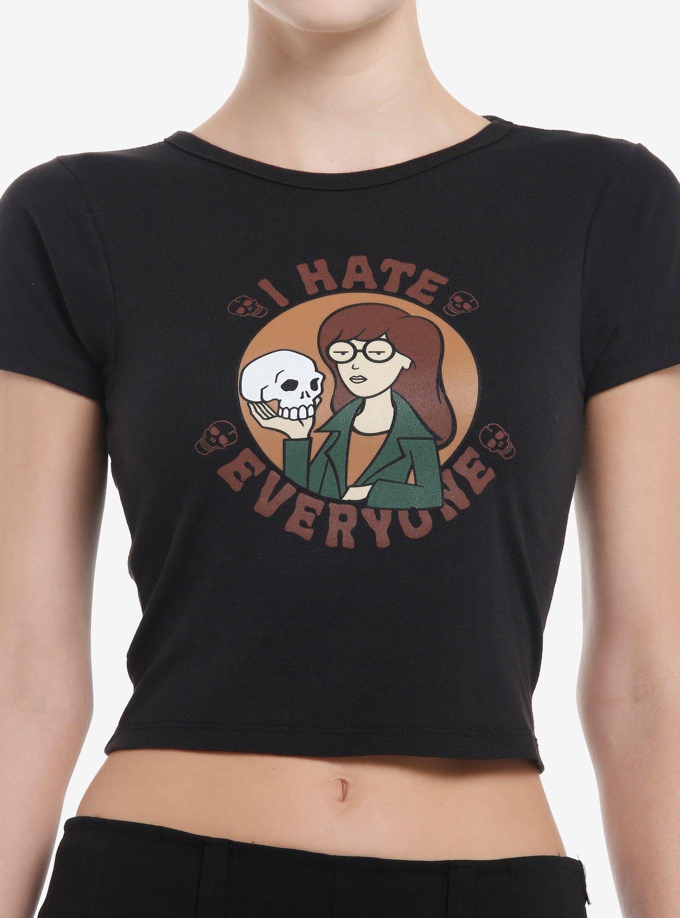 Daria I Hate Everyone Girls Baby T-Shirt, , hi-res