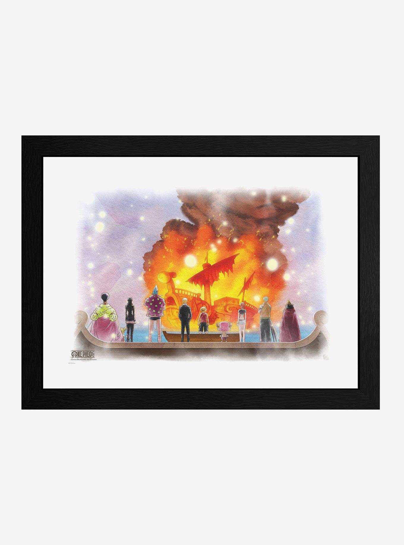 One Piece Vogue Merry Framed Wall Art, , hi-res