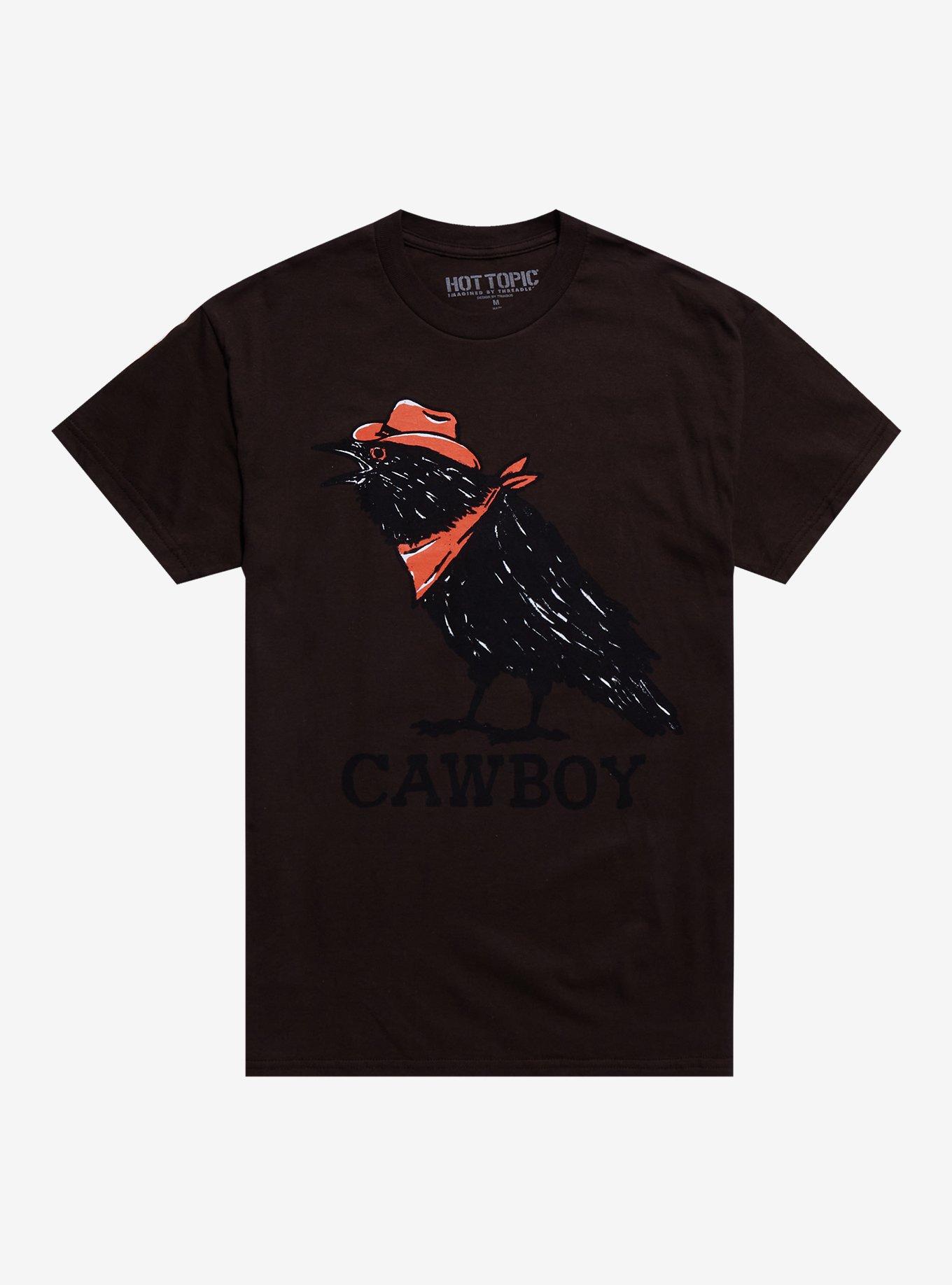 Crow Cowboy T-Shirt By Triagus, , hi-res