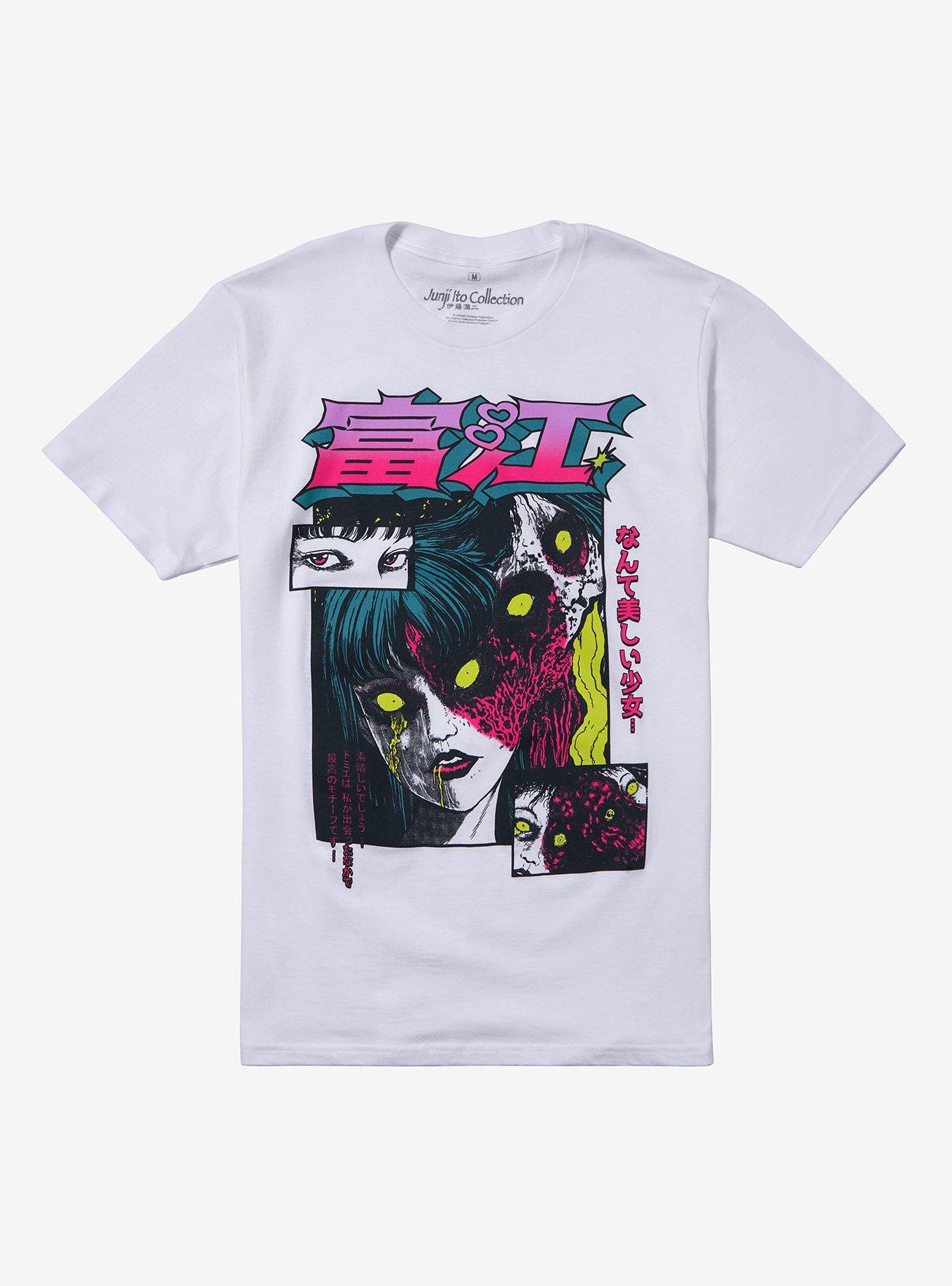 Junji Ito Tomie Panels T-Shirt, , hi-res