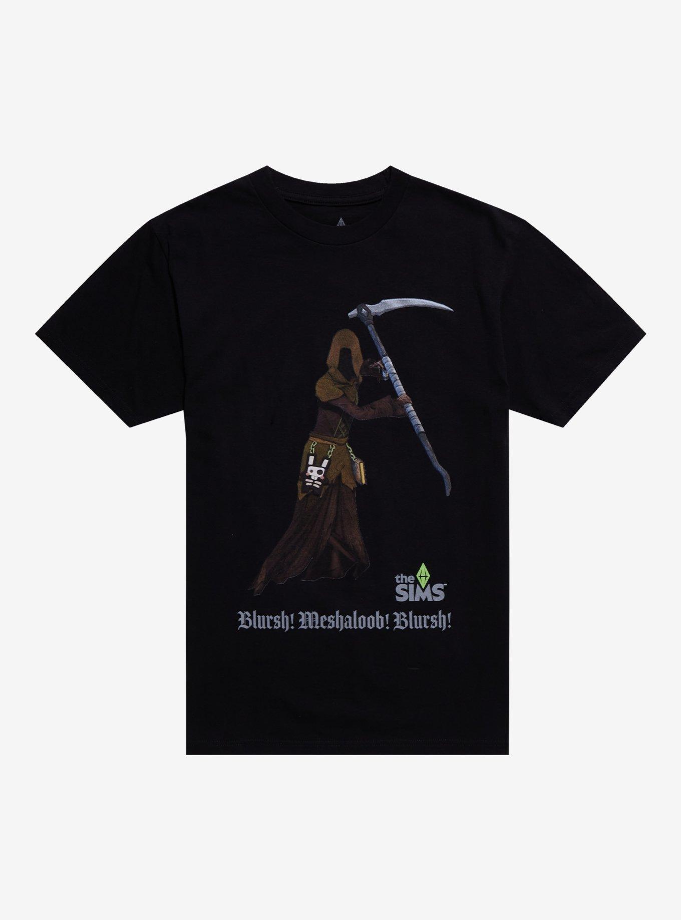 The Sims Grim Reaper T-Shirt, BLACK, hi-res