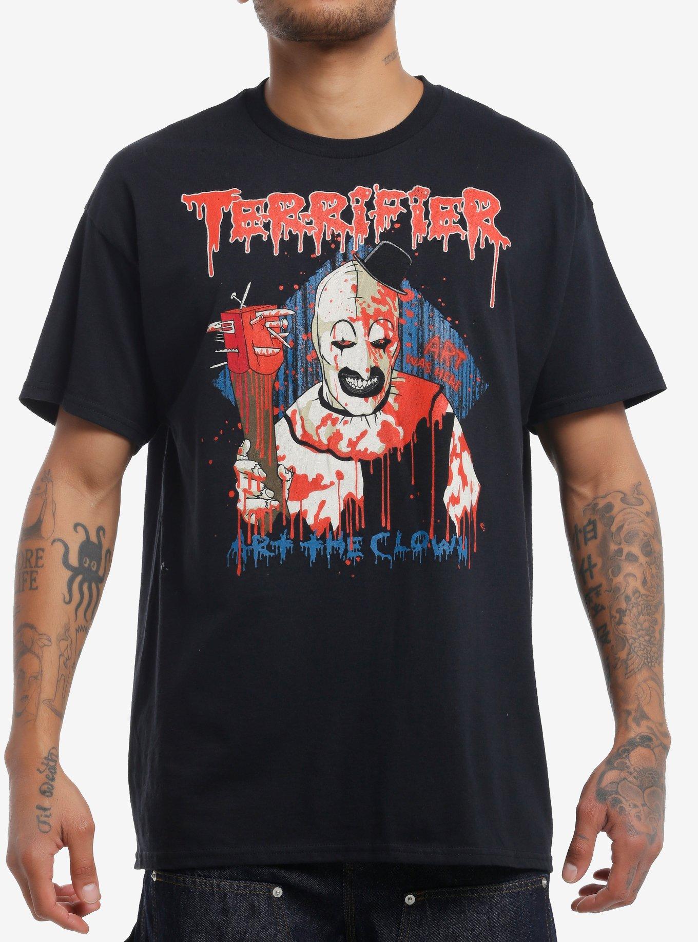 Terrifier Art's Greatest Kills Tour T-Shirt, , hi-res