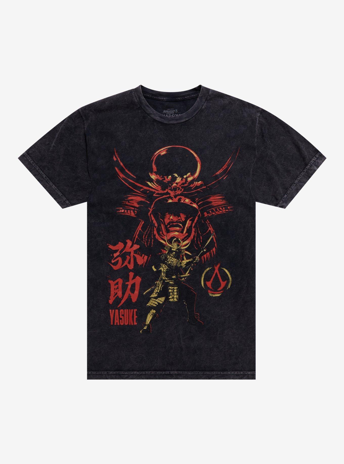 Assassin's Creed Shadows Yasuke Mineral Wash T-Shirt, , hi-res