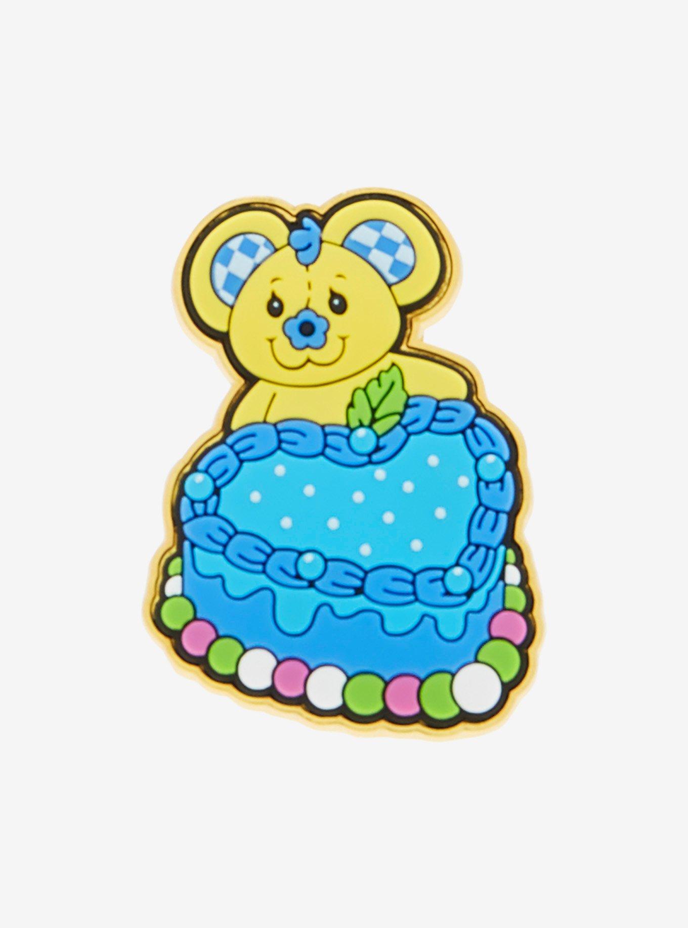 Strawberry Shortcake Cheesecake Cake Scented Enamel Pin, , hi-res