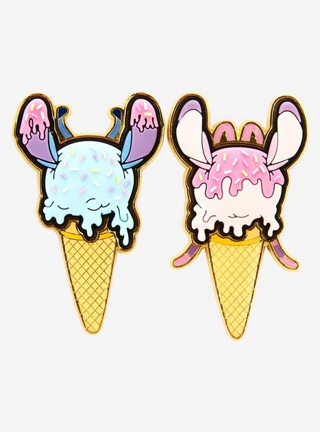 ◆LOUNGE FLY◆限定 Lilo&Stitch Ice Cream コインケース 送料込 Loungefly Disney Lilo & Stitch Angel Ice Cream Cone Coin