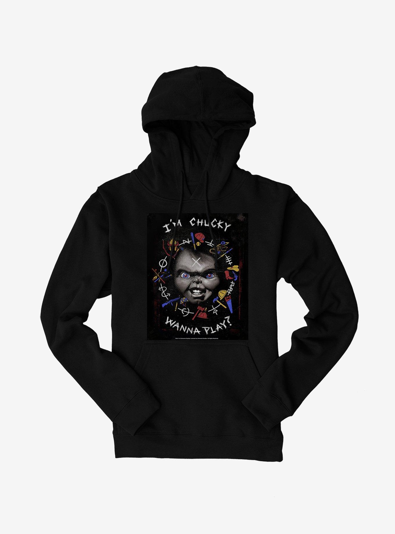 Chucky Wanna Play Hoodie, , hi-res