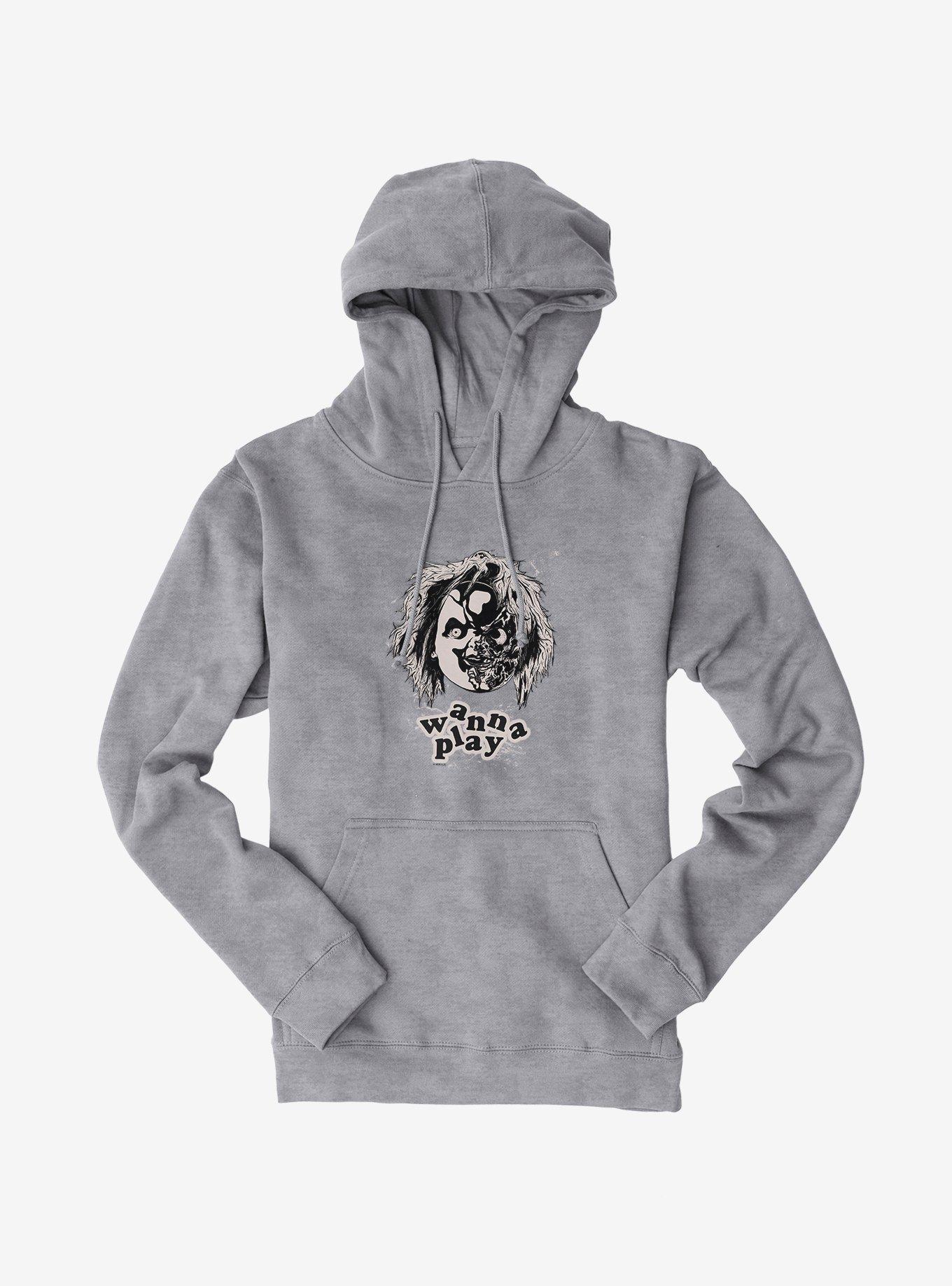 Chucky Broken Face Hoodie, , hi-res