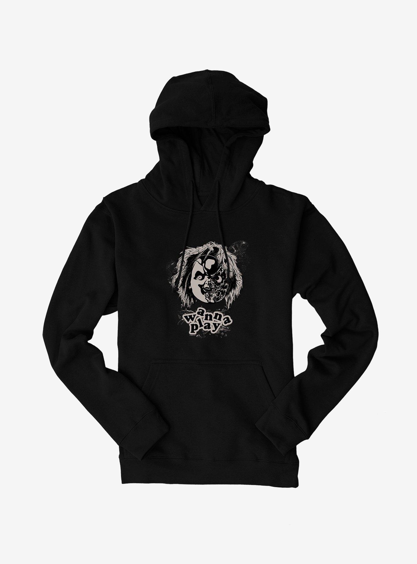 Chucky Broken Face Hoodie, , hi-res