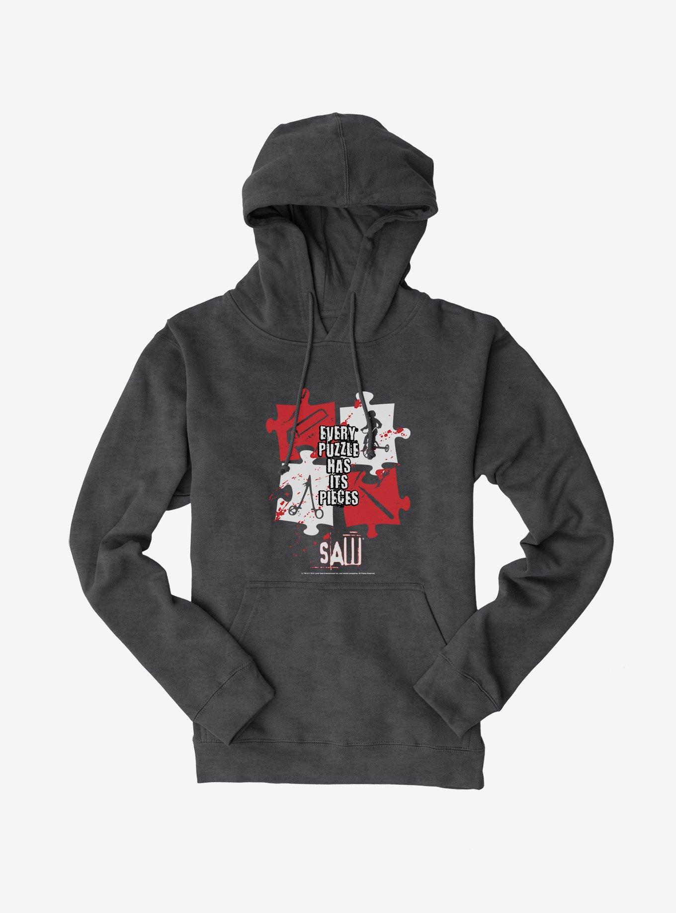 Saw Puzzle Pieces Hoodie, , hi-res