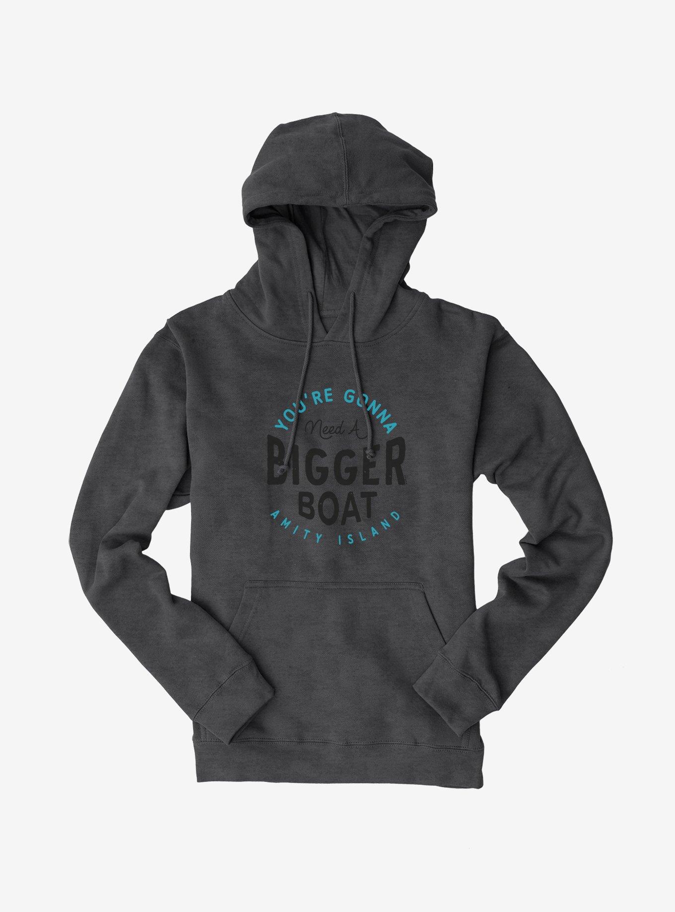 Universal Jaws Bigger Boat Font Hoodie, , hi-res