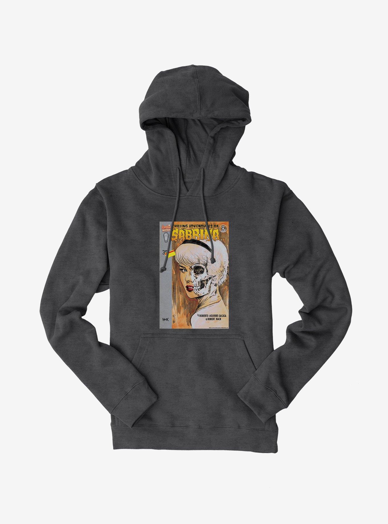 Archie Comics Chilling Adventures of Sabrina Half Skull Hoodie, , hi-res