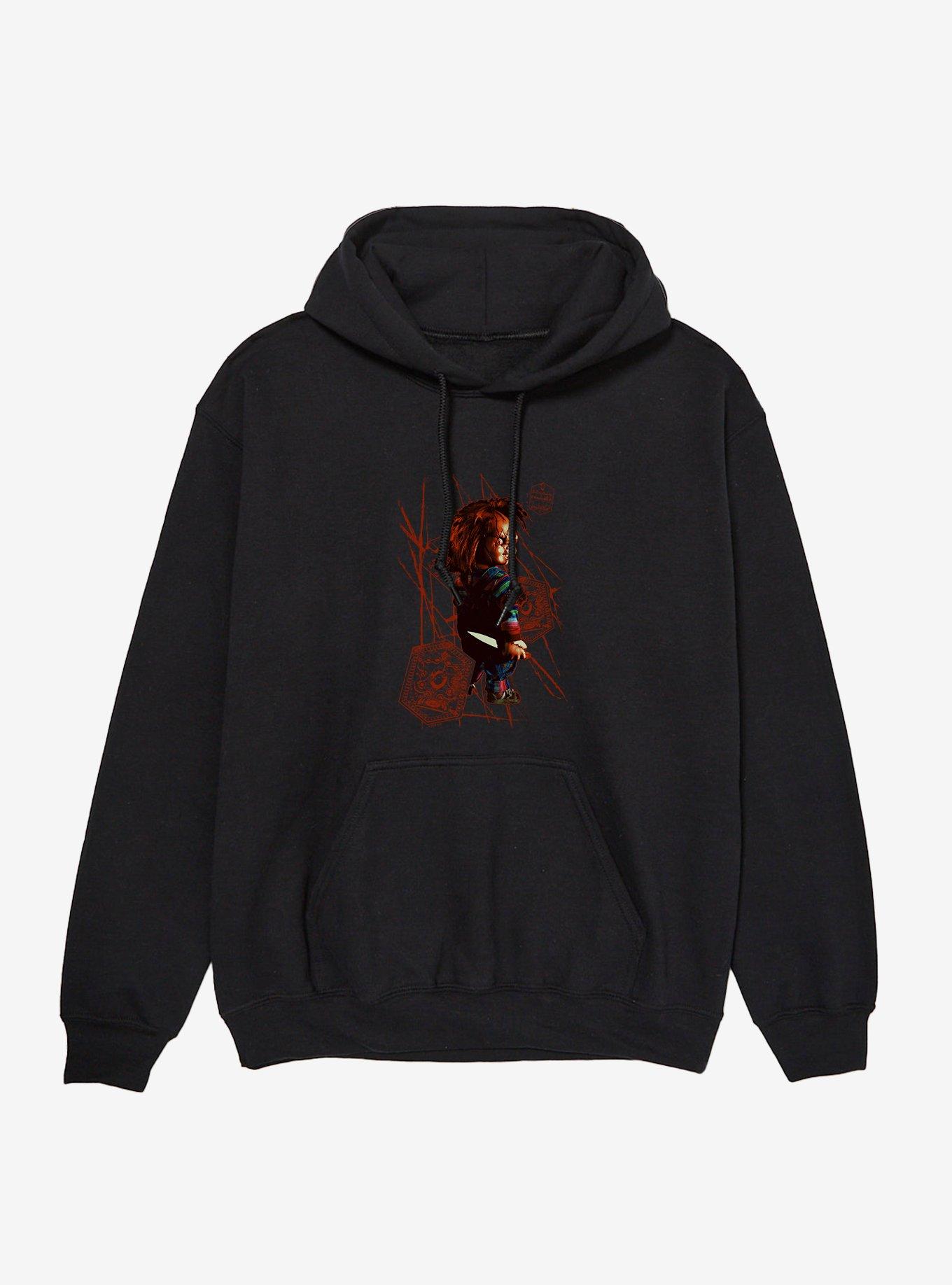 Chucky Holding Knife Hoodie