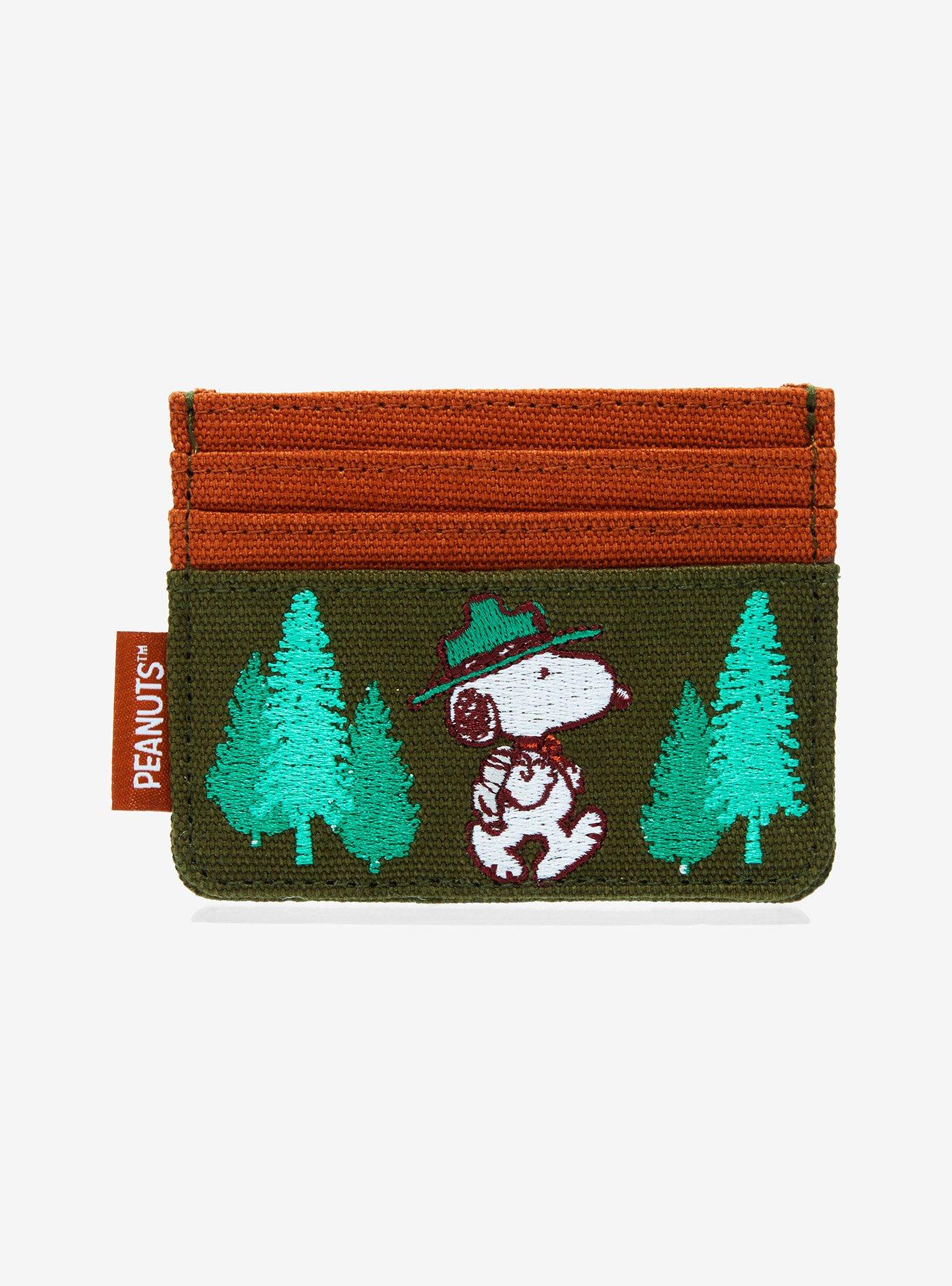 Loungefly Peanuts Snoopy Beagle Scout Cardholder — BoxLunch Exclusive, , hi-res