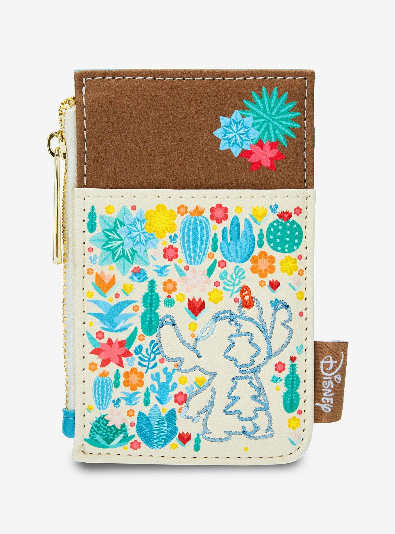 Loungefly Disney Lilo & Stitch Cacti Embroidered Cardholder — BoxLunch Exclusive, , hi-res