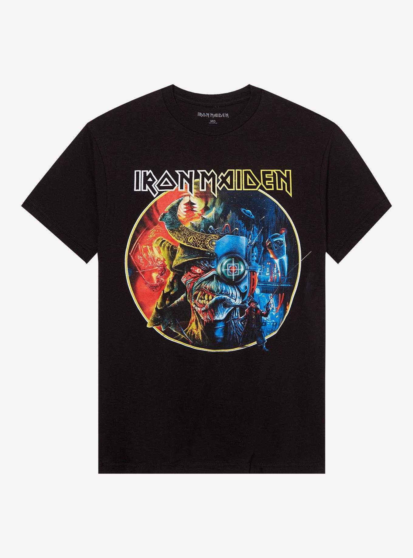 Iron Maiden Future Past Tour T-Shirt, BLACK, hi-res