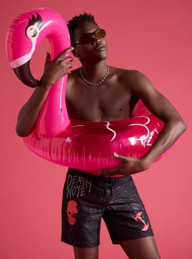 Death Note Ryuk Swim Trunks Hot Topic