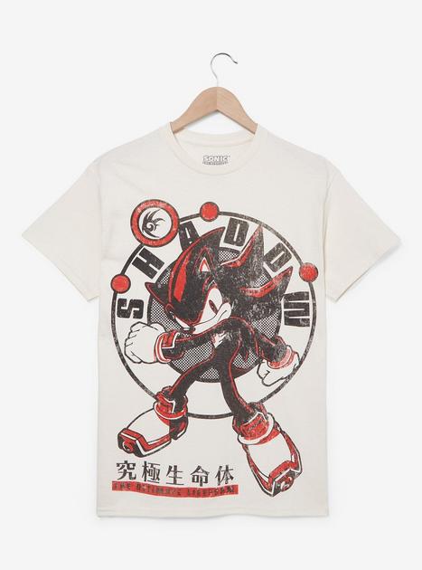Sonic the Hedgehog Shadow Faded Portrait T-Shirt - BoxLunch