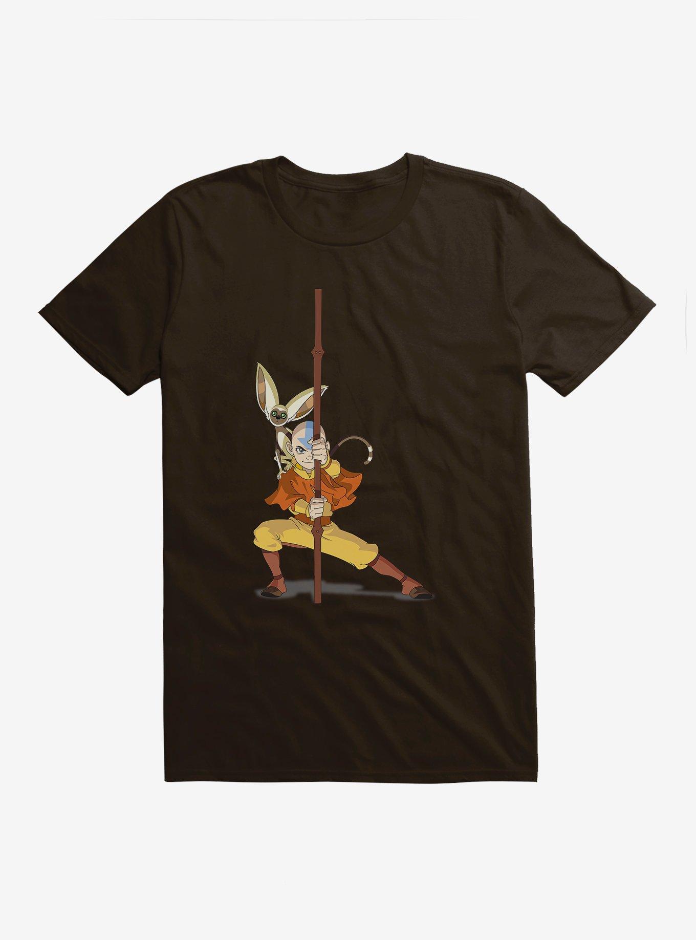 Extra Soft Avatar: The Last Airbender Aang & Momo T-Shirt, , hi-res