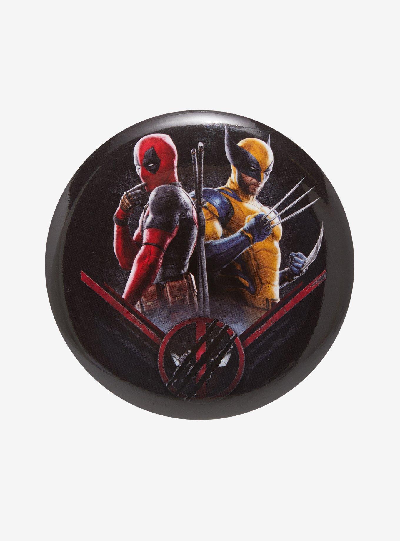 Marvel Deadpool & Wolverine Duo 3 Inch Button, , hi-res