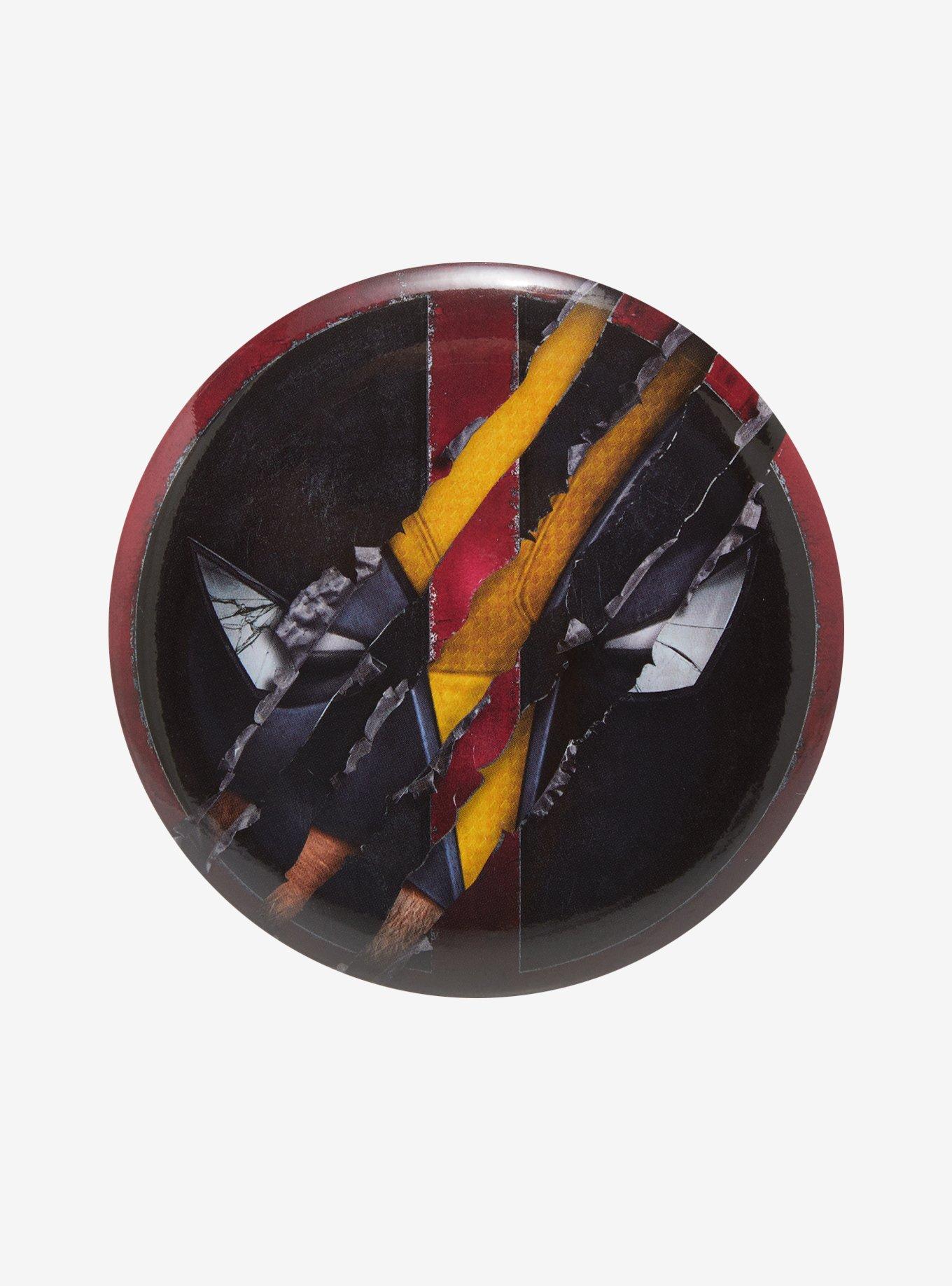 Marvel Deadpool & Wolverine Slash 3 Inch Button, , hi-res