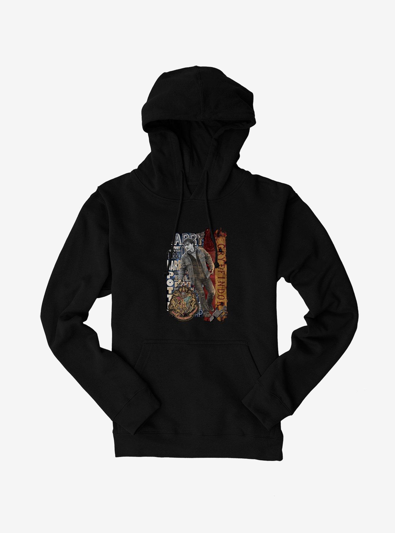 Harry Potter Gryffindor Potter Collage Hoodie, , hi-res