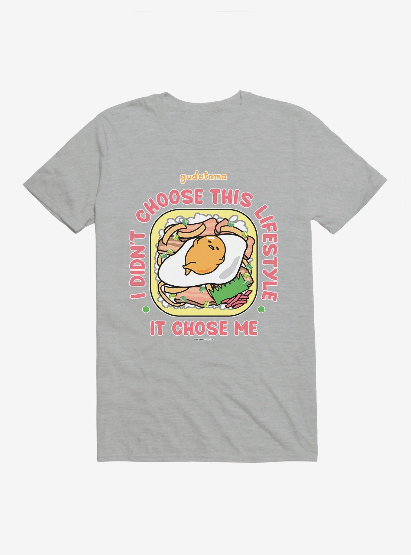 Gudetama Lifestyle Chose Me T-Shirt, , hi-res