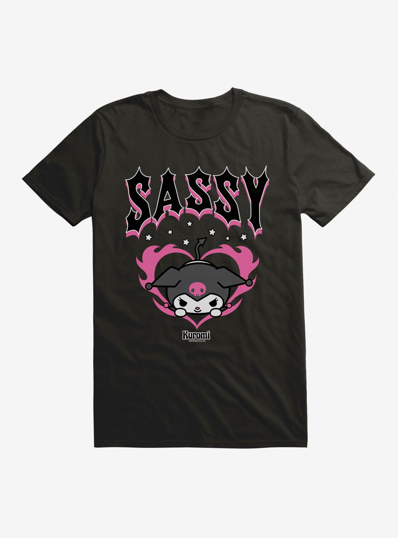 Kuromi Sassy T-Shirt, , hi-res