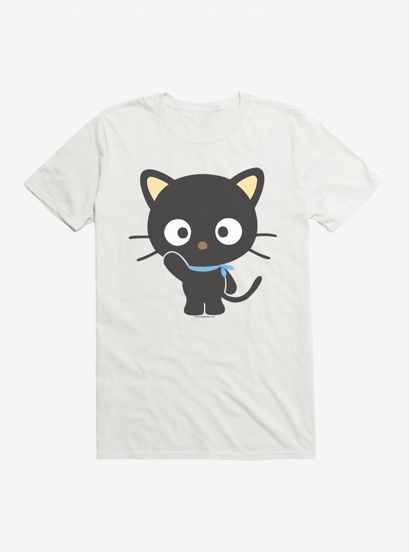 Chococat Waving T-Shirt, WHITE, hi-res