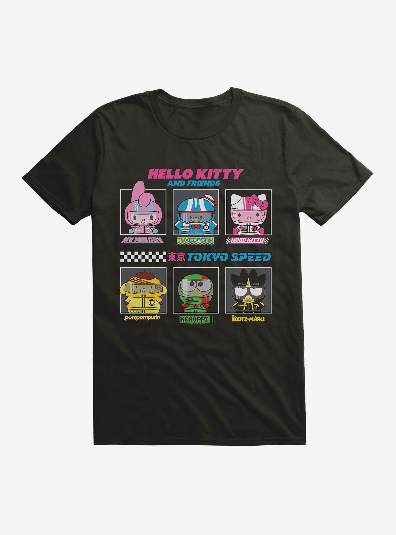 Hello Kitty & Friends Tokyo Speed Lineup T-Shirt, , hi-res