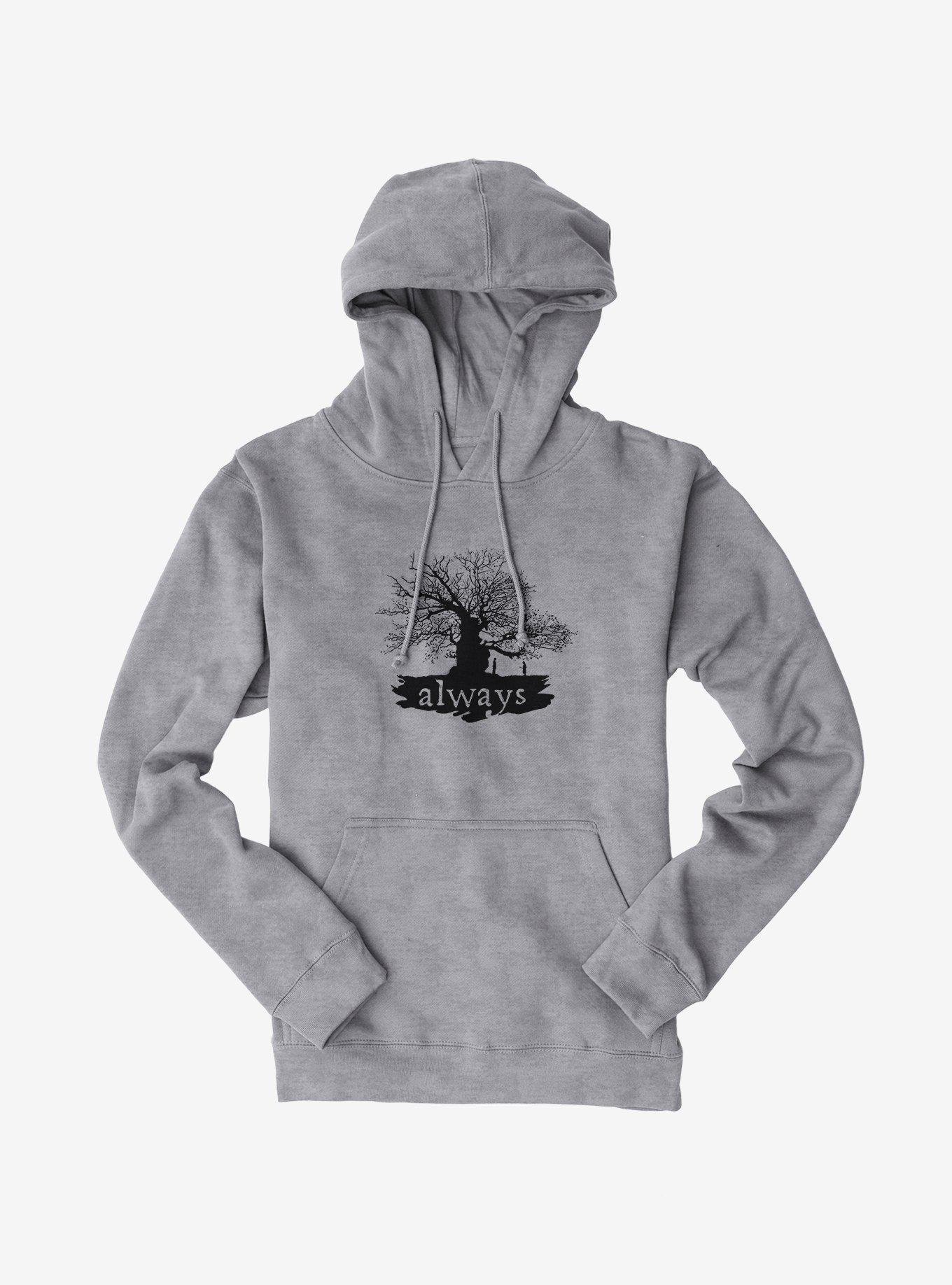 Harry Potter Always Tree Black Hoodie