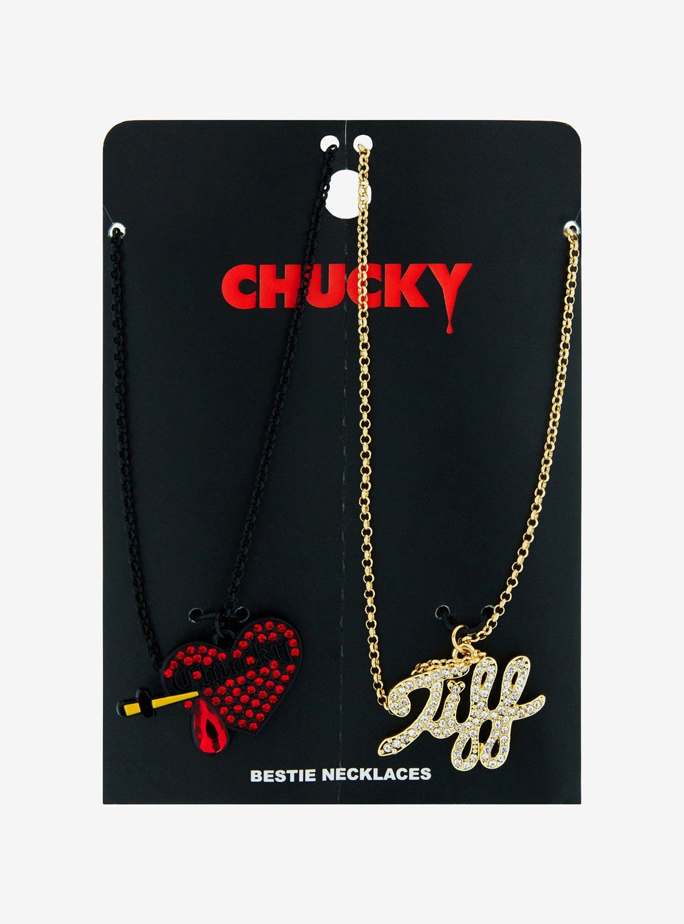 Chucky & Tiffany Best Friend Necklace Set, , hi-res