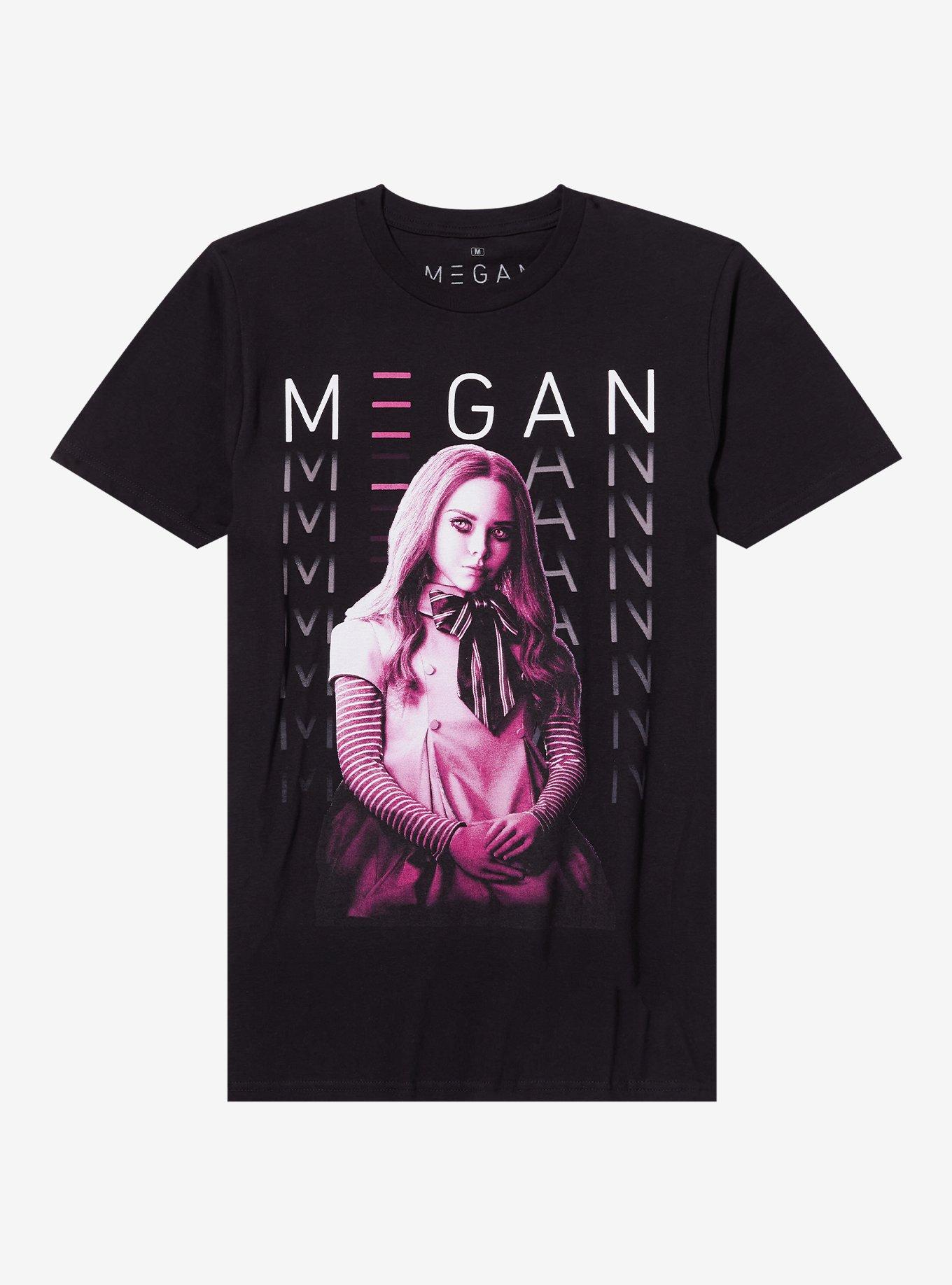 M3GAN Portrait Relaxed Fit Girls T-Shirt, MULTI, hi-res
