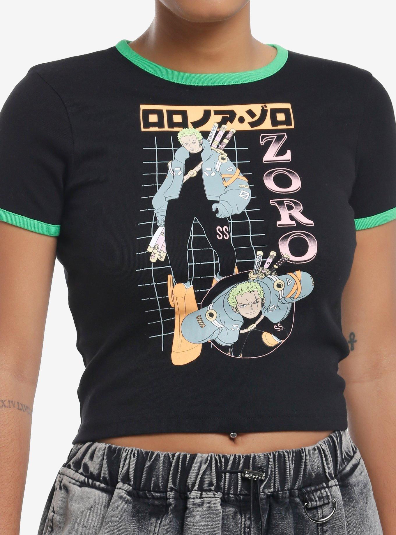 One Piece Zoro Egghead Outfit Girls Ringer Baby T-Shirt, , hi-res