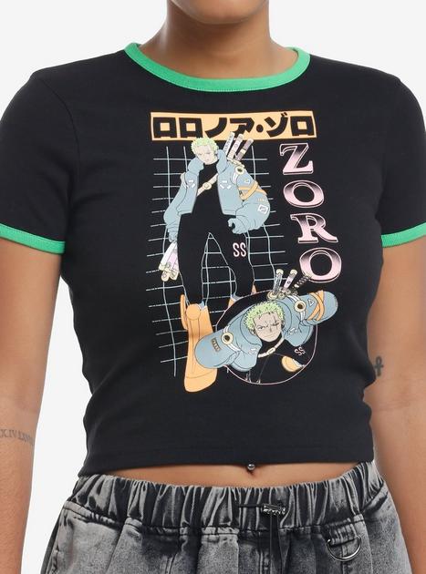 One Piece Zoro Egghead Outfit Girls Ringer Baby T-Shirt | Hot Topic