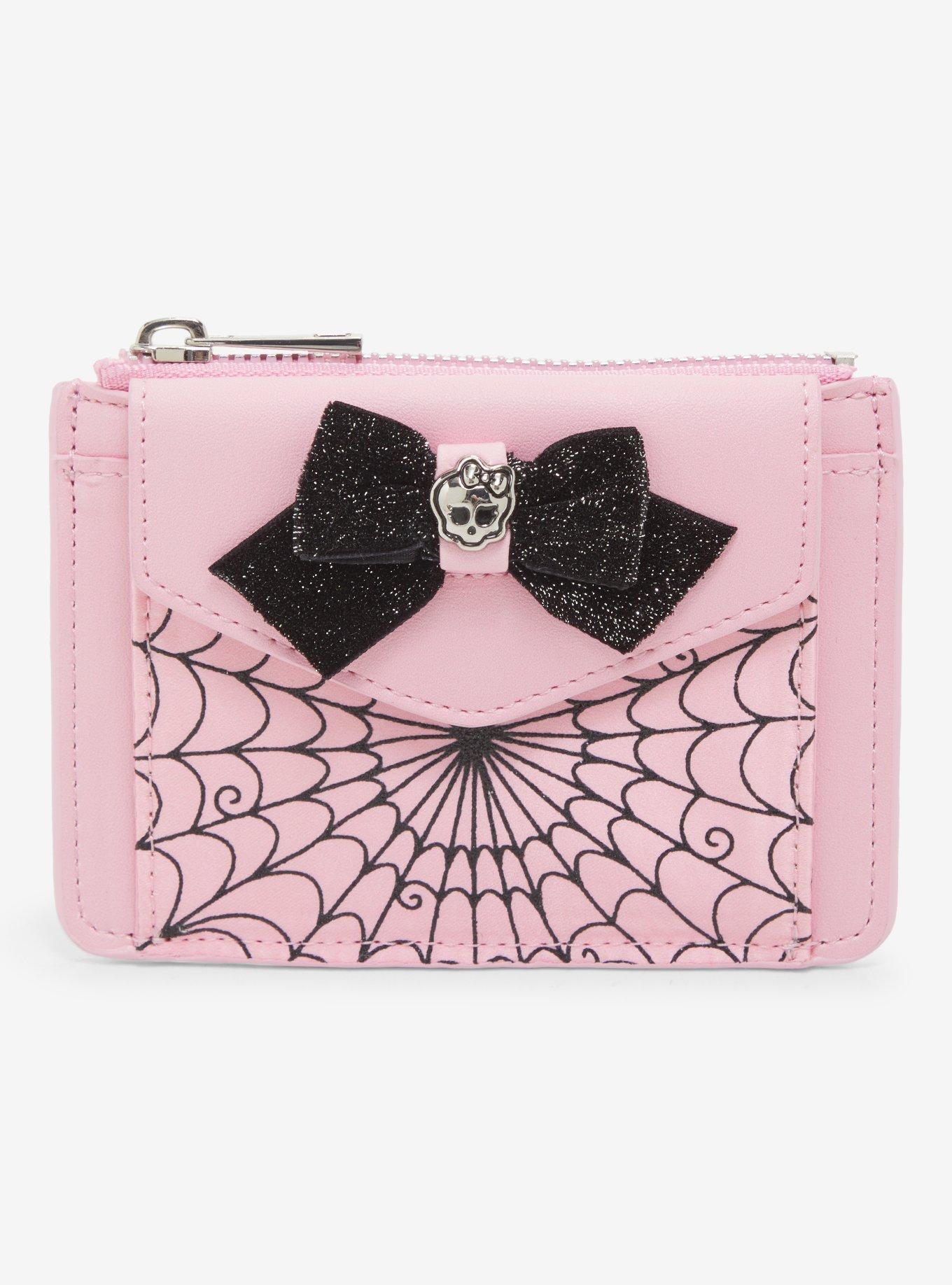 Monster High Draculaura Spiderweb Bow Cardholder, , hi-res