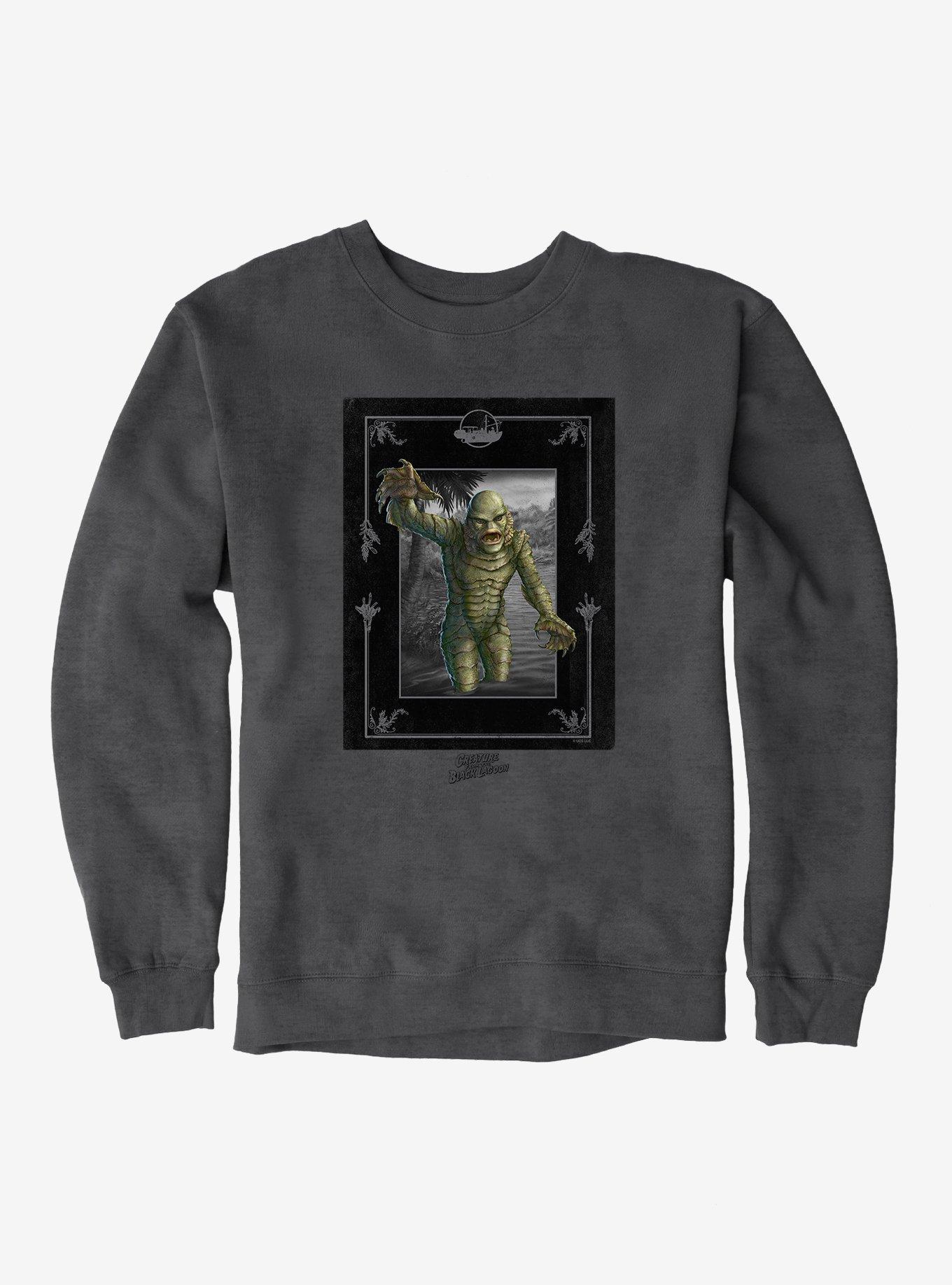 Universal Monsters Creature From The Black Lagoon Out The Water Sweatshirt