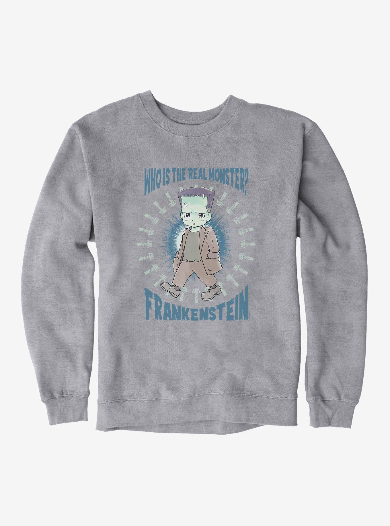 Universal Anime Monsters Real Monster Frankenstein Sweatshirt, , hi-res