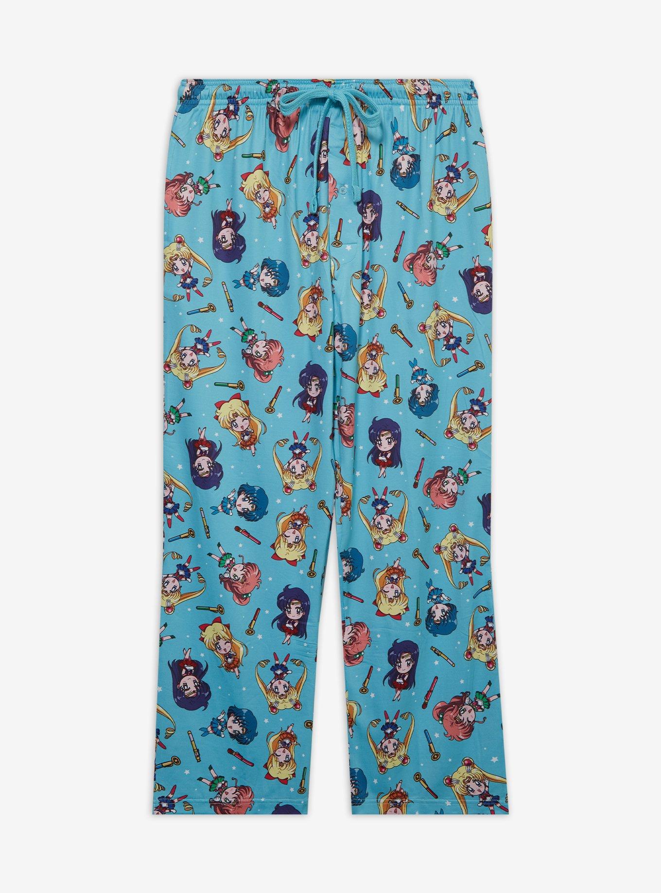 Sailor Moon Chibi Allover Print Sleep Pants, , hi-res