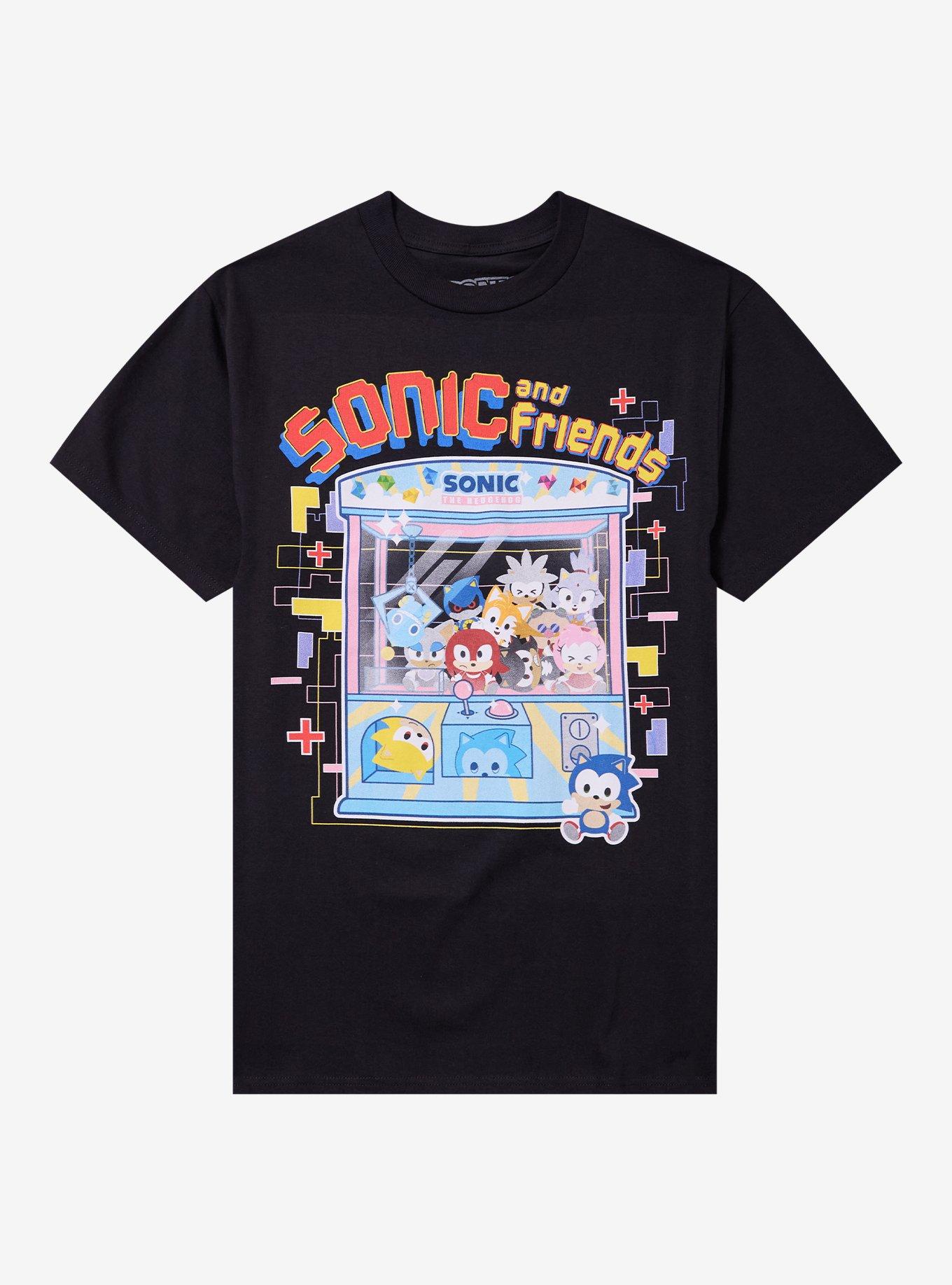 Sonic The Hedgehog Claw Machine T-Shirt, , hi-res