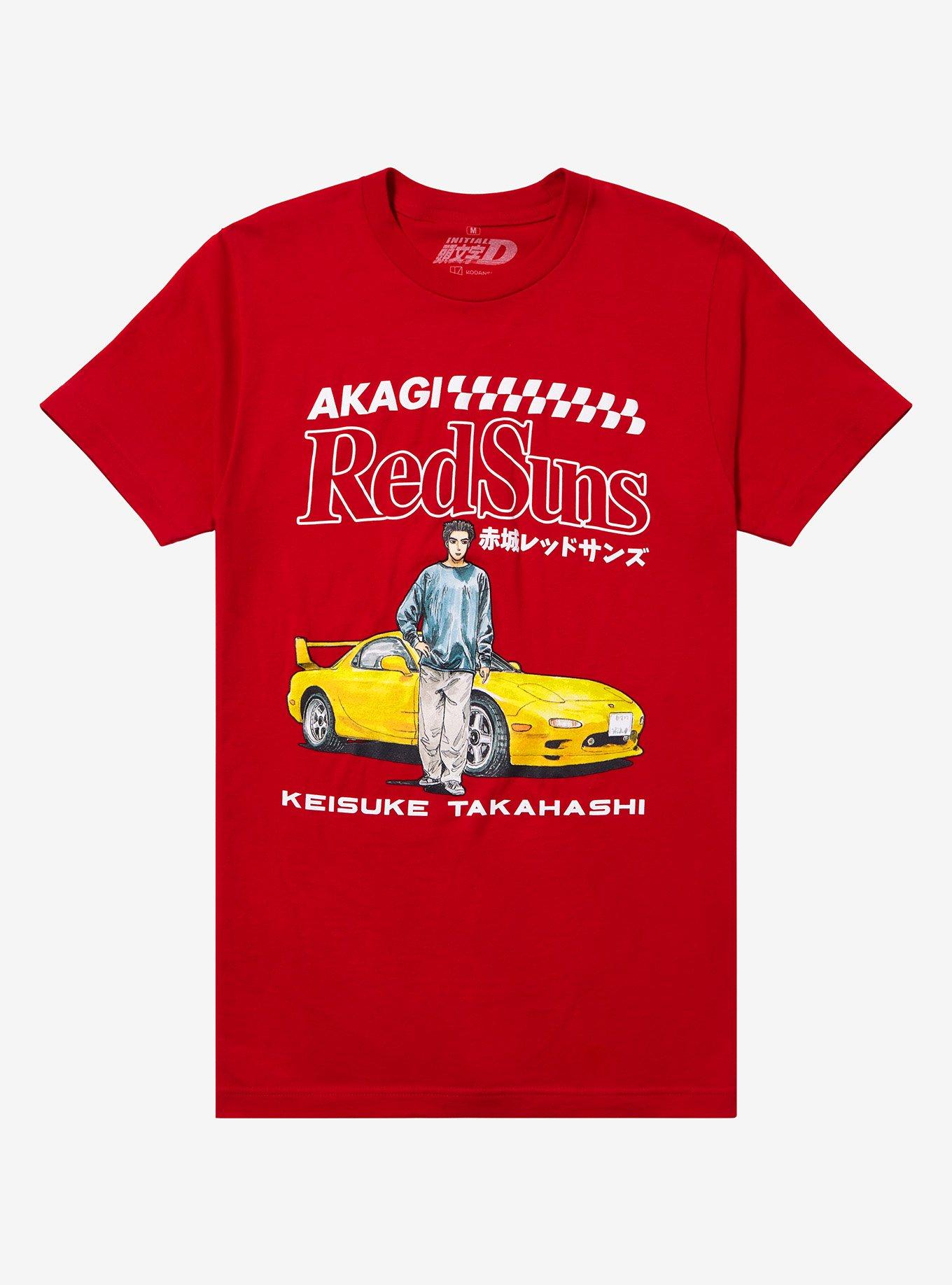 Initial D Keisuke RedSuns T-Shirt | Hot Topic