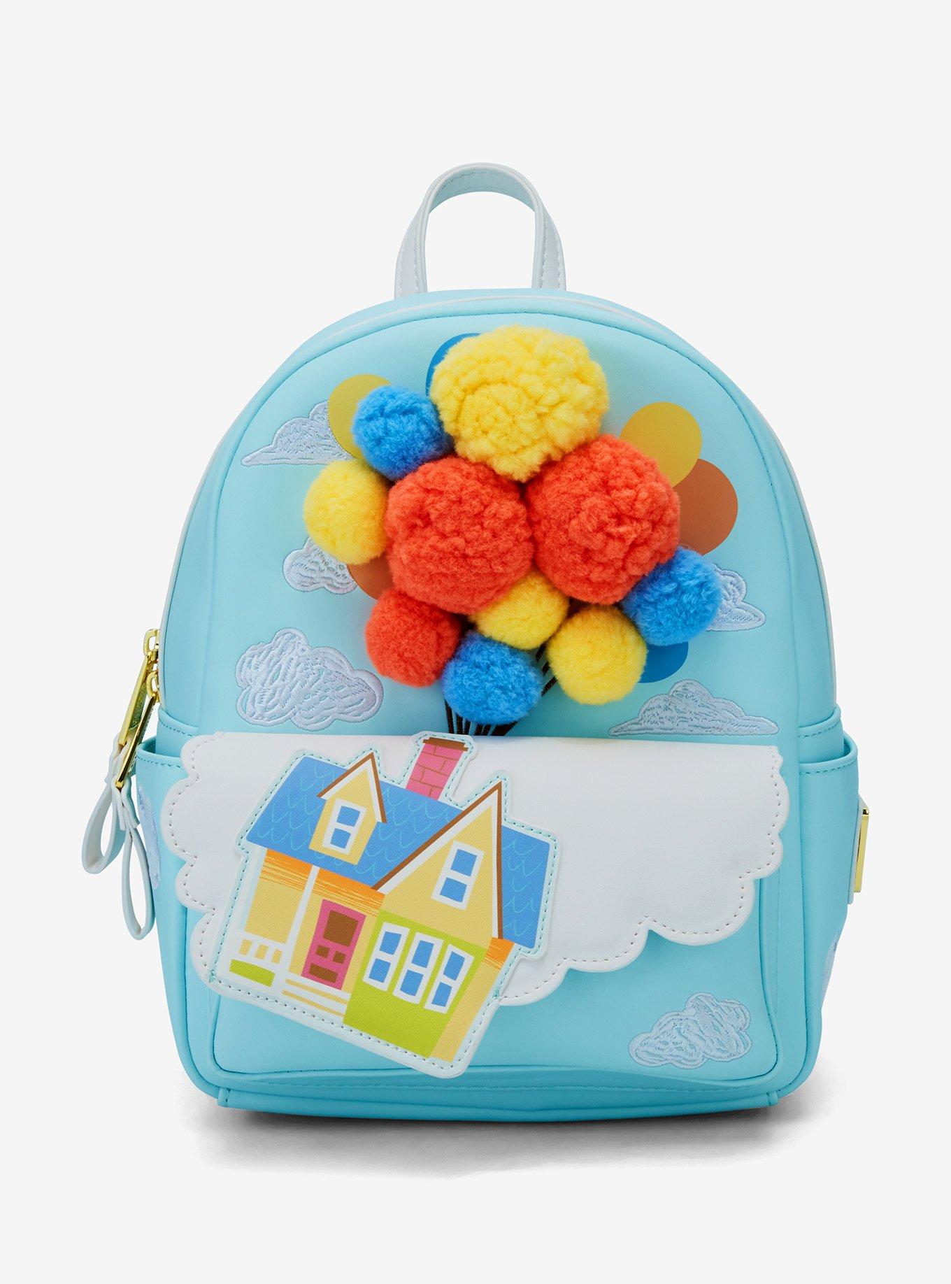 Loungefly Disney Pixar Up Floating House Pom Pom Mini Backpack - BoxLunch Exclusive, , hi-res