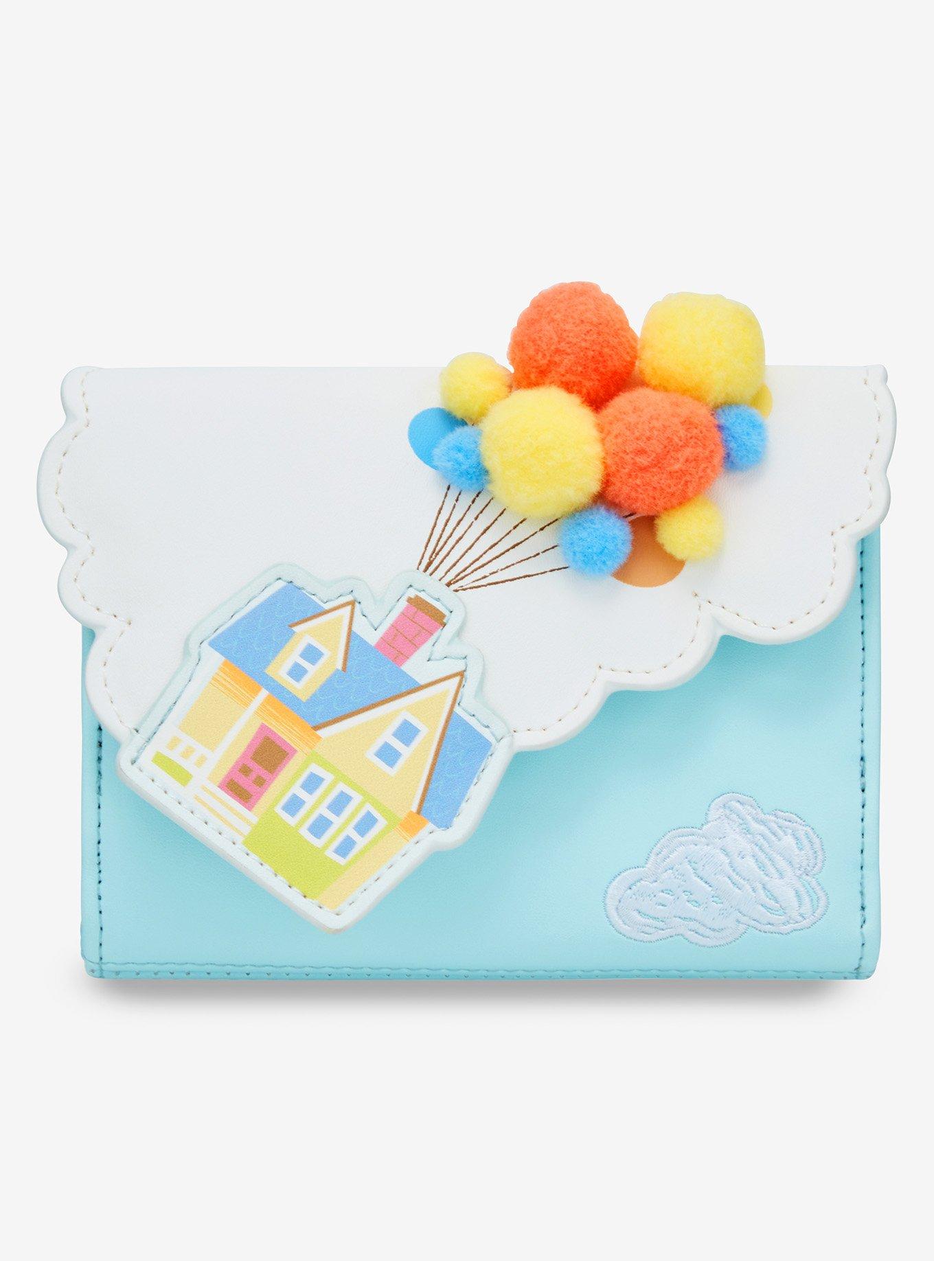 Loungefly Disney Pixar Up Floating House Pom Pom Wallet — BoxLunch Exclusive, , hi-res