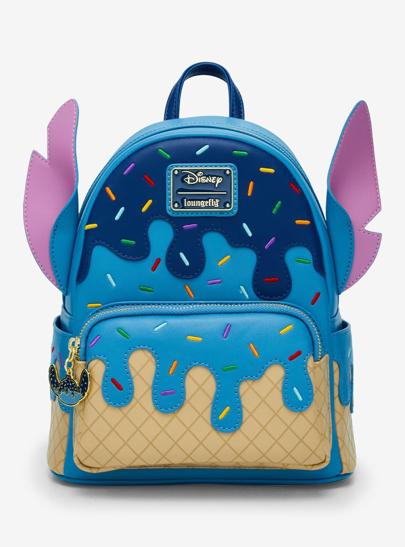 Loungefly Disney Lilo & Stitch Ice Cream Stitch Figural Mini Backpack - BoxLunch Exclusive, , hi-res