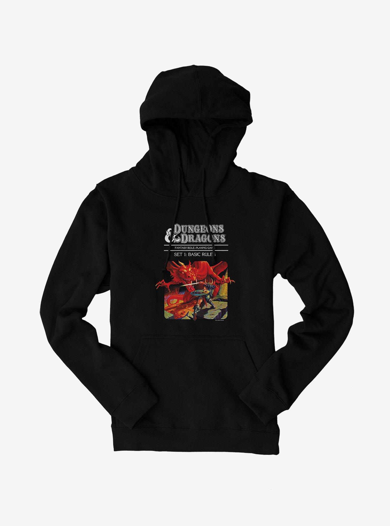 Dungeons & Dragons Vintage Dragon and the Knight Hoodie, , hi-res