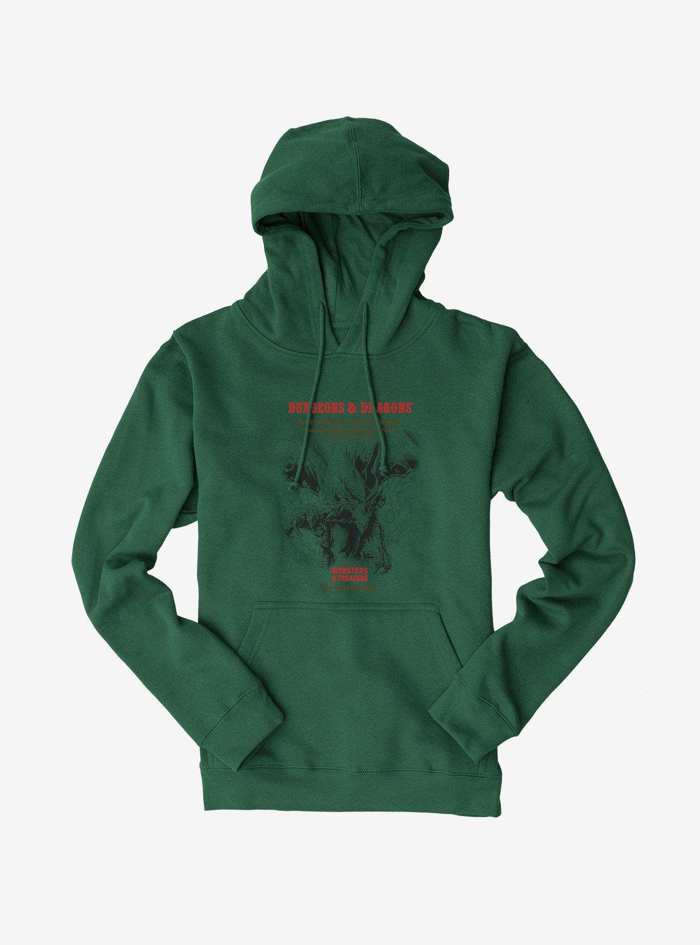 Dungeons & Dragons White Box Dragon and Flames Hoodie, , hi-res