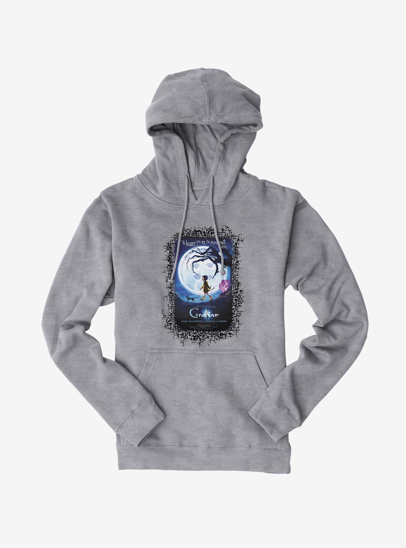 Coraline Moon Silhouette Poster Hoodie, , hi-res