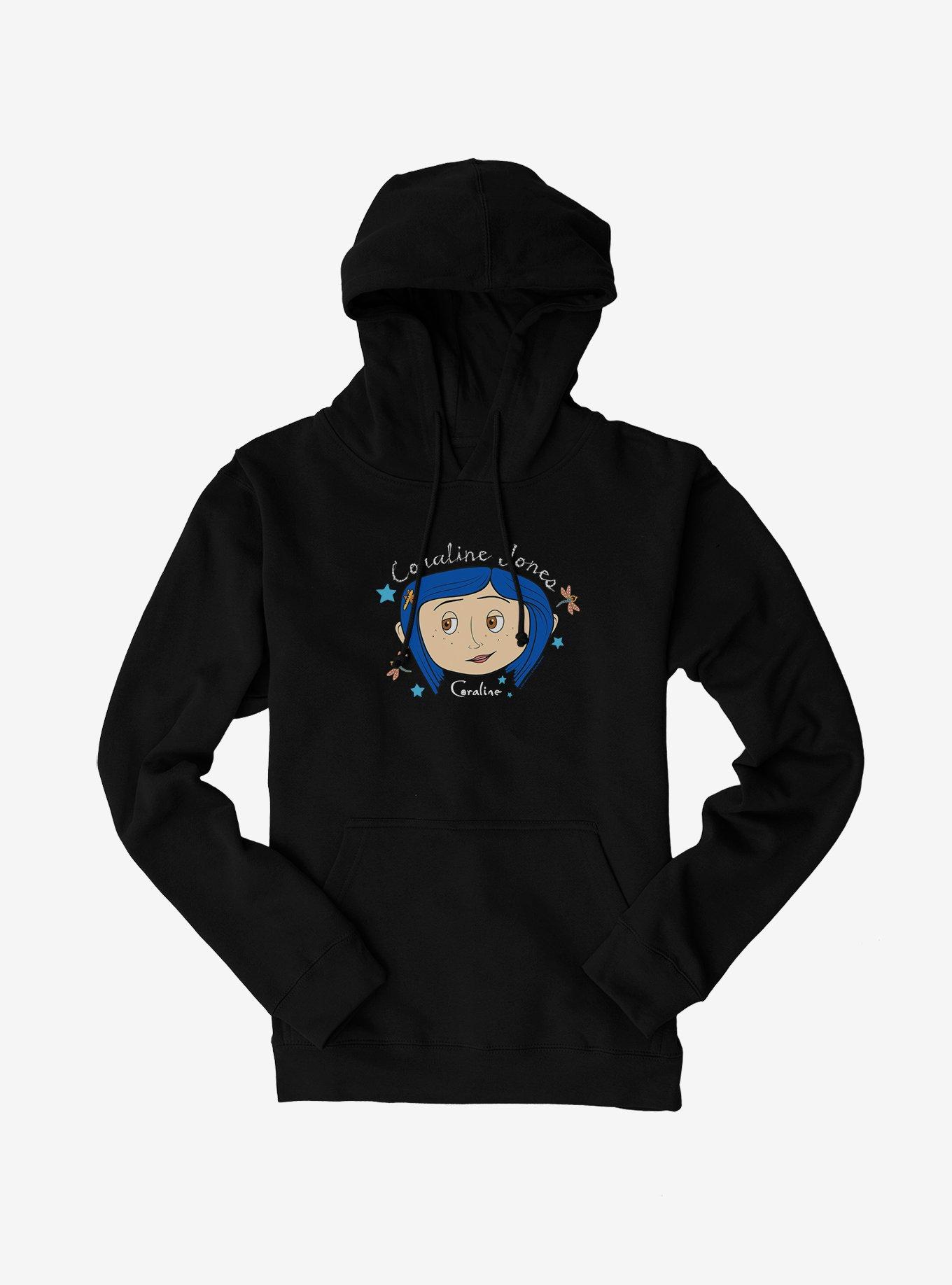 Coraline Coraline Jones Hoodie, BLACK, hi-res