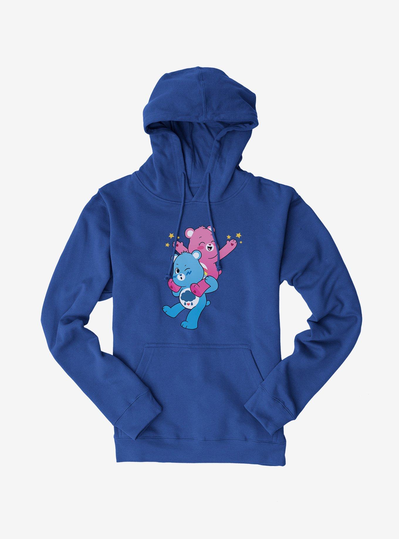 Care Bears Grumpy And Cheer Piggy Back Ride Hoodie, , hi-res