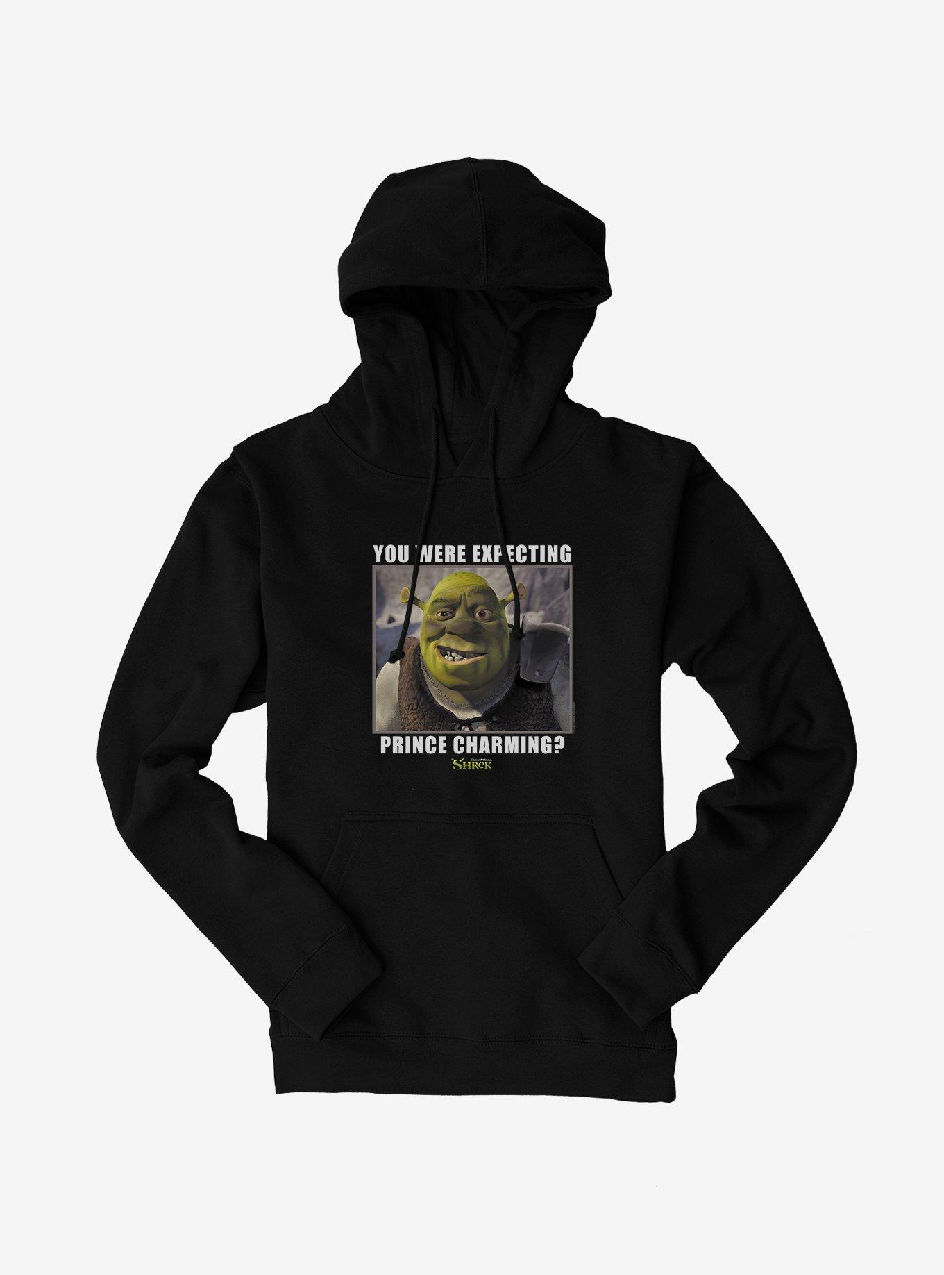 Shrek You Were Expecting Prince Charming? Hoodie, BLACK, hi-res